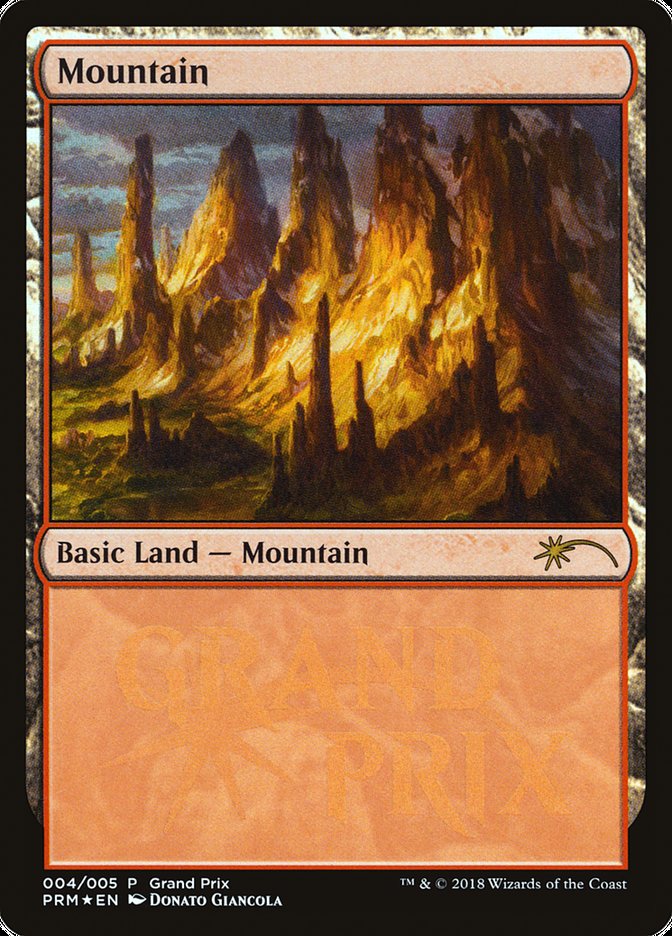 Mountain (2018d) [Grand Prix Promos] | North Valley Games