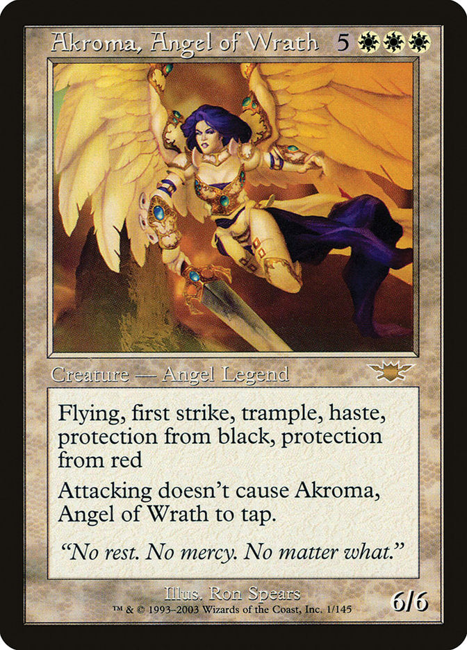 Akroma, Angel of Wrath [Legions] | North Valley Games