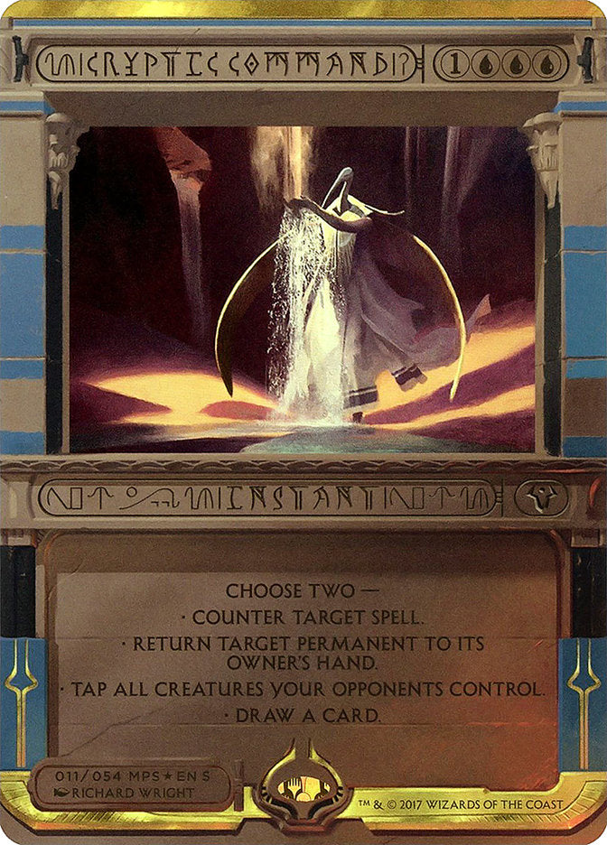 Cryptic Command (Invocation) [Amonkhet Invocations] | North Valley Games