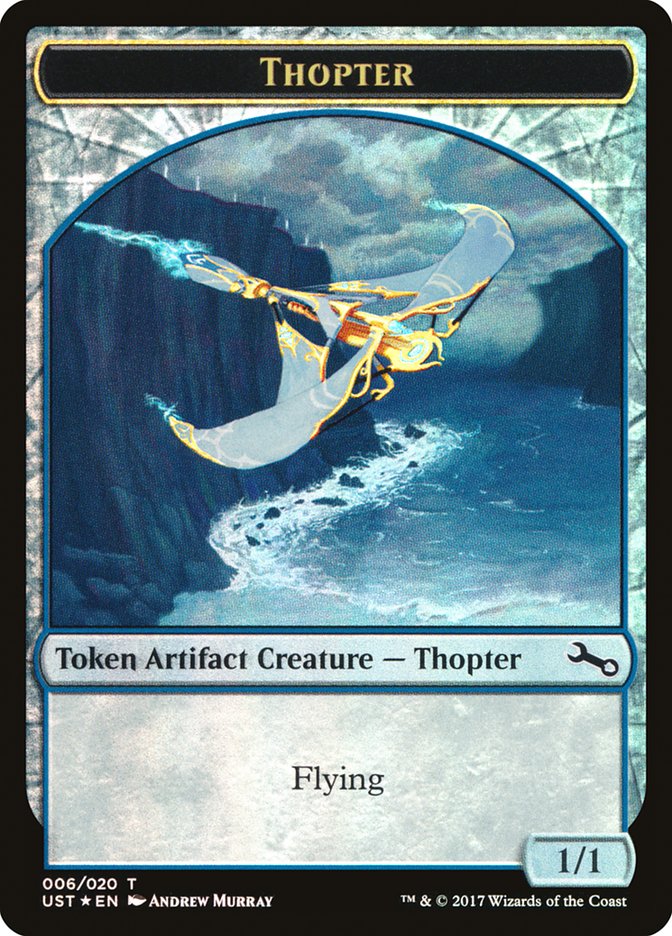 Thopter // Thopter Double-Sided Token [Unstable Tokens] | North Valley Games