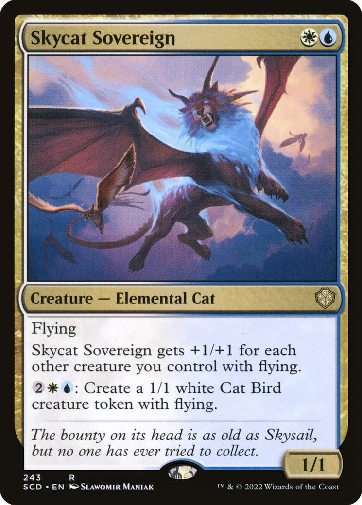 Skycat Sovereign [Starter Commander Decks] | North Valley Games
