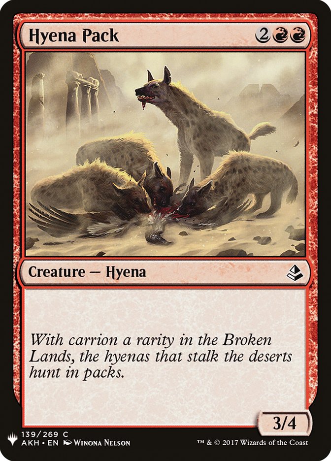 Hyena Pack [Mystery Booster] | North Valley Games