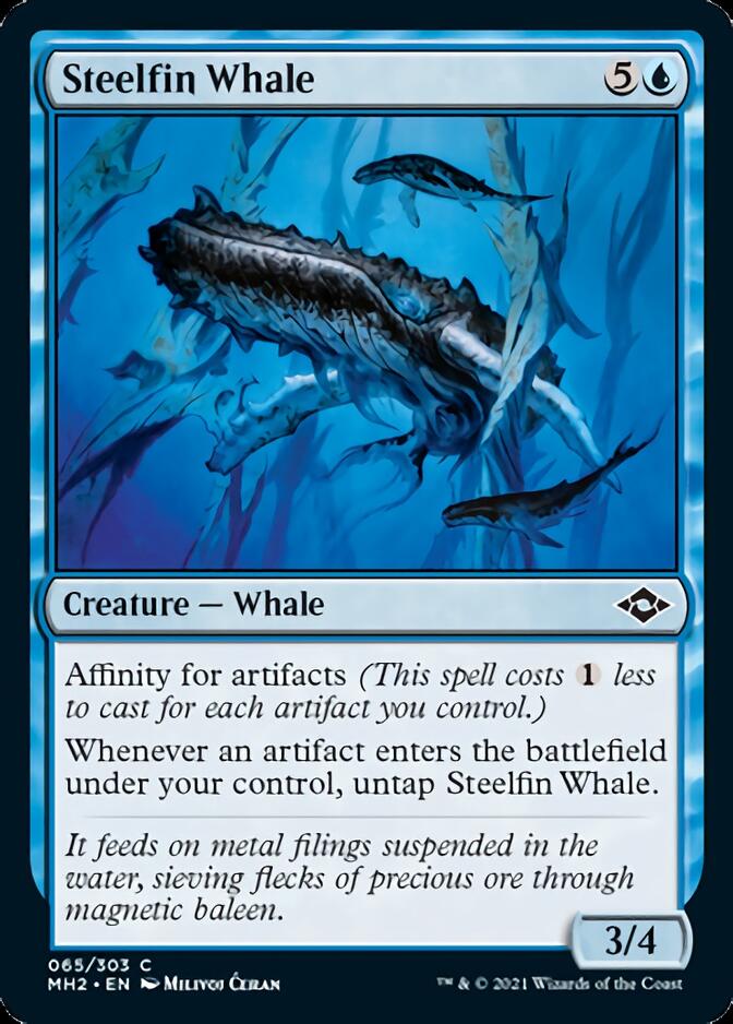 Steelfin Whale [Modern Horizons 2] | North Valley Games