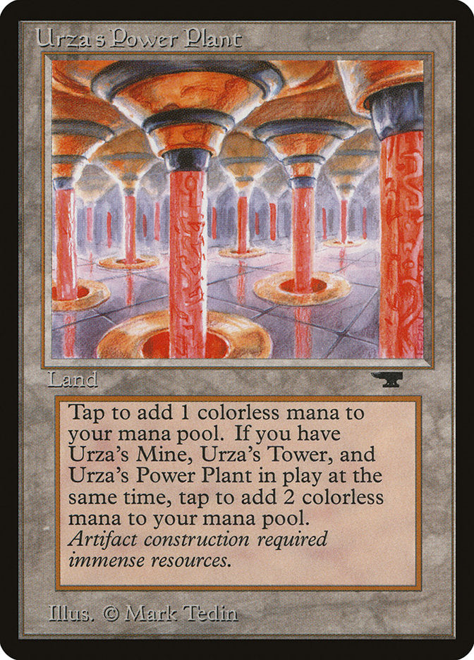 Urza's Power Plant (Red Columns) [Antiquities] | North Valley Games