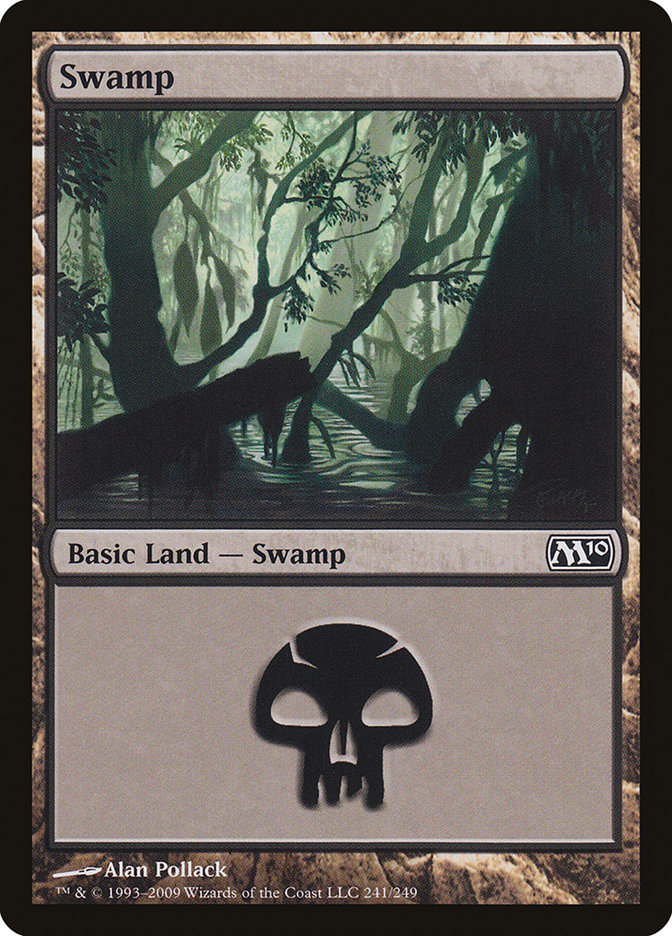 Swamp (241) [Magic 2010] | North Valley Games