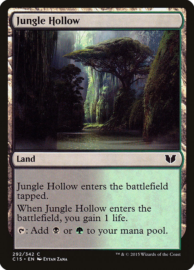 Jungle Hollow [Commander 2015] | North Valley Games