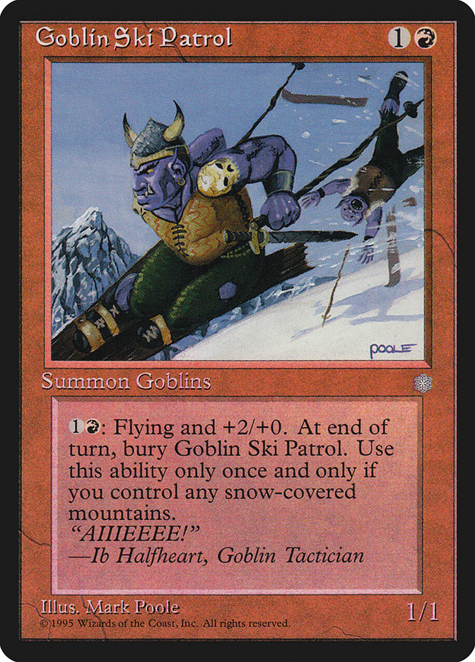 Goblin Ski Patrol [Ice Age] | North Valley Games