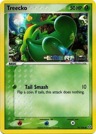 Treecko (70/106) (Stamped) [EX: Emerald] | North Valley Games