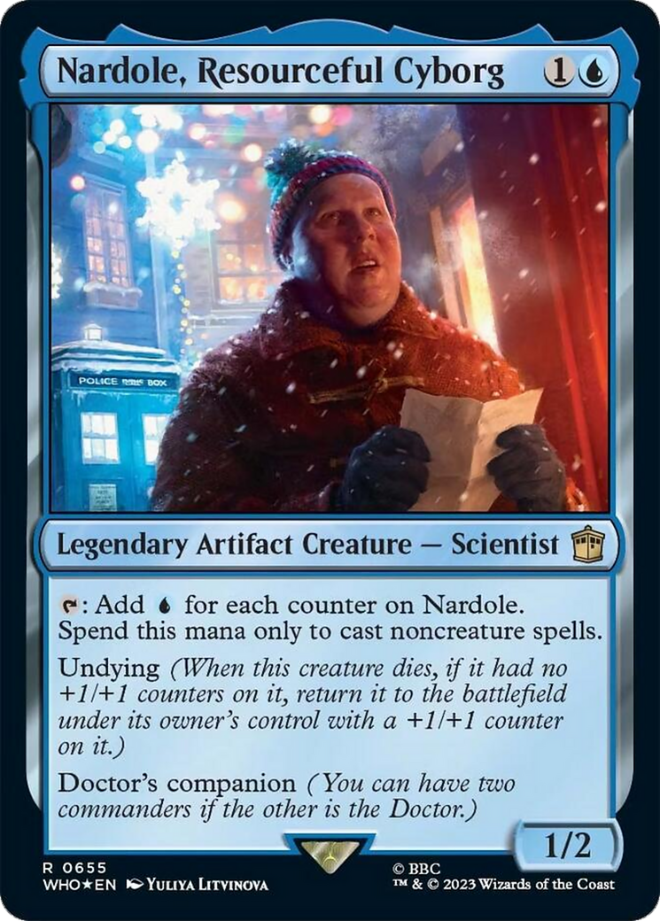 Nardole, Resourceful Cyborg (Surge Foil) [Doctor Who] | North Valley Games
