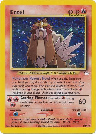 Entei (6/64) [Neo Revelation Unlimited] | North Valley Games