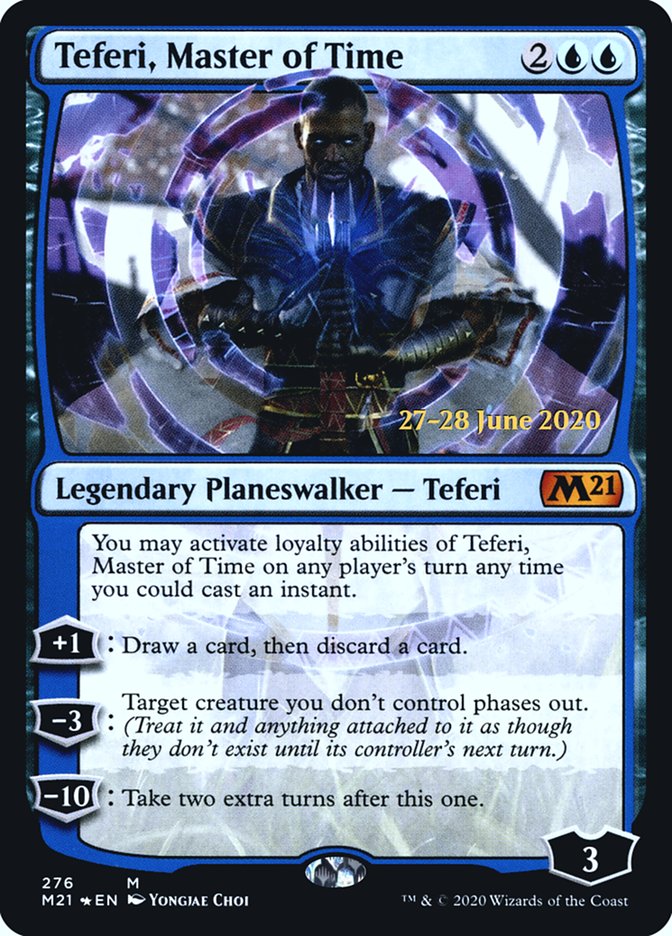 Teferi, Master of Time (276) [Core Set 2021 Prerelease Promos] | North Valley Games
