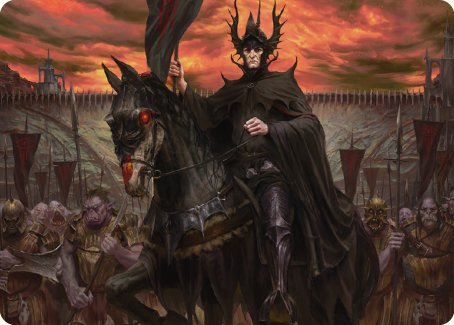 The Mouth of Sauron Art Card [The Lord of the Rings: Tales of Middle-earth Art Series] | North Valley Games