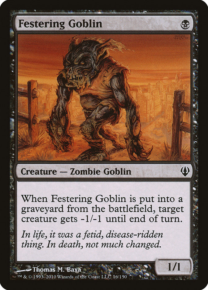 Festering Goblin [Archenemy] | North Valley Games