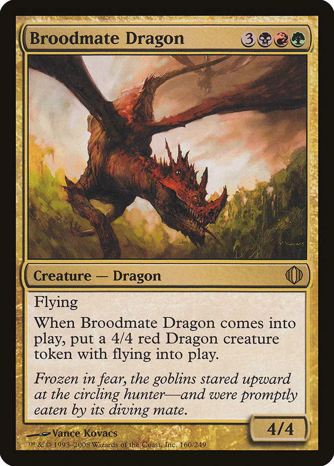 Broodmate Dragon [Shards of Alara] | North Valley Games