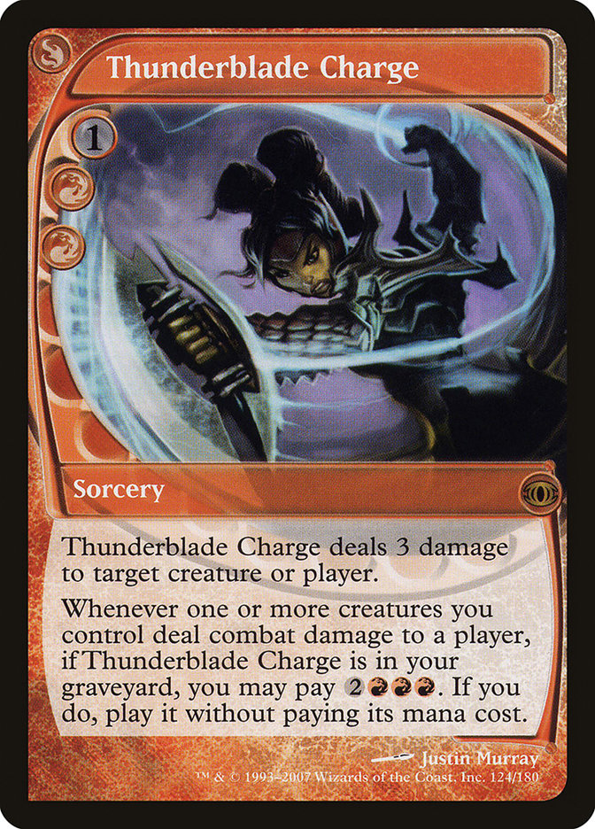Thunderblade Charge [Future Sight] | North Valley Games