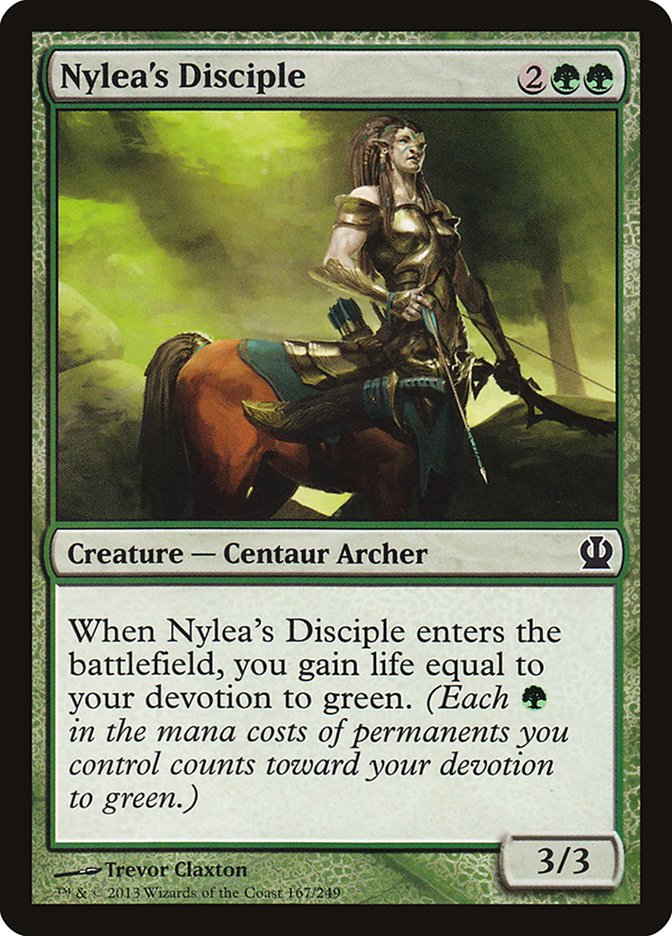 Nylea's Disciple [Theros] | North Valley Games