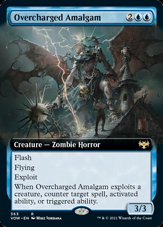 Overcharged Amalgam (Extended Art) [Innistrad: Crimson Vow] | North Valley Games
