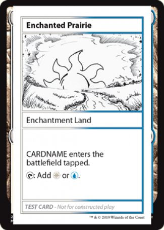 Enchanted Prairie (2021 Edition) [Mystery Booster Playtest Cards] | North Valley Games