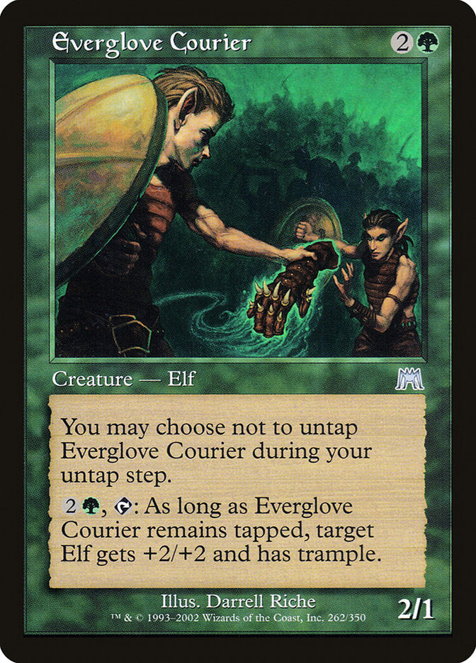Everglove Courier [Onslaught] | North Valley Games