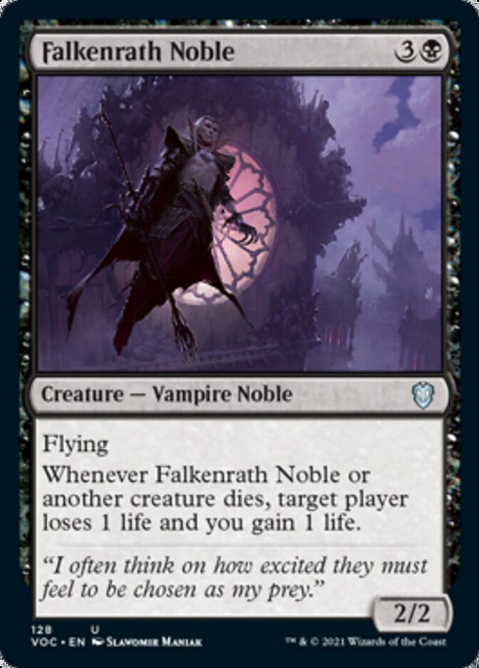 Falkenrath Noble [Innistrad: Crimson Vow Commander] | North Valley Games