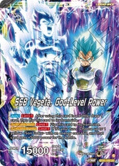 SSB Son Goku // SSB Vegeta, God-Level Power (BT21-100) [Wild Resurgence] | North Valley Games