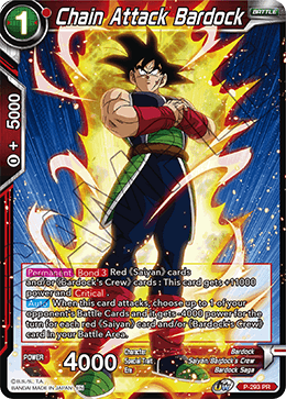 Chain Attack Bardock (P-293) [Tournament Promotion Cards] | North Valley Games