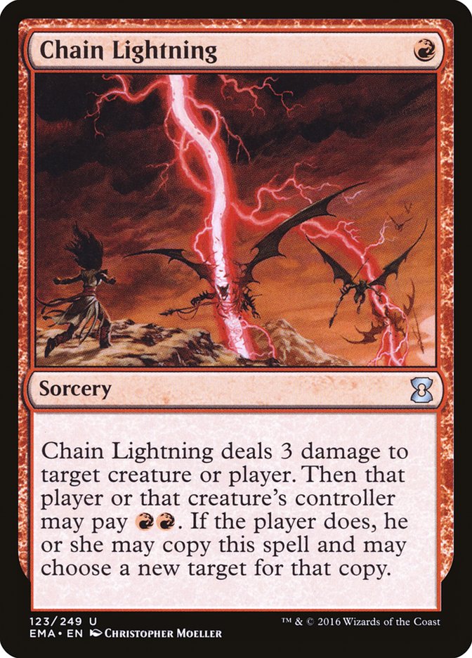 Chain Lightning [Eternal Masters] | North Valley Games