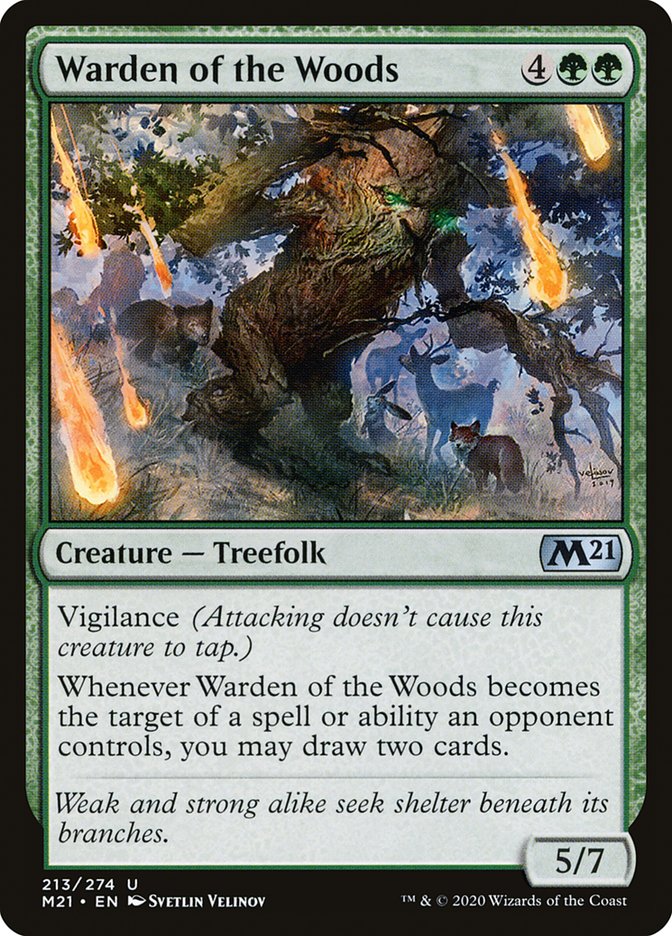 Warden of the Woods [Core Set 2021] | North Valley Games