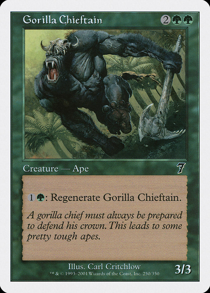 Gorilla Chieftain [Seventh Edition] | North Valley Games