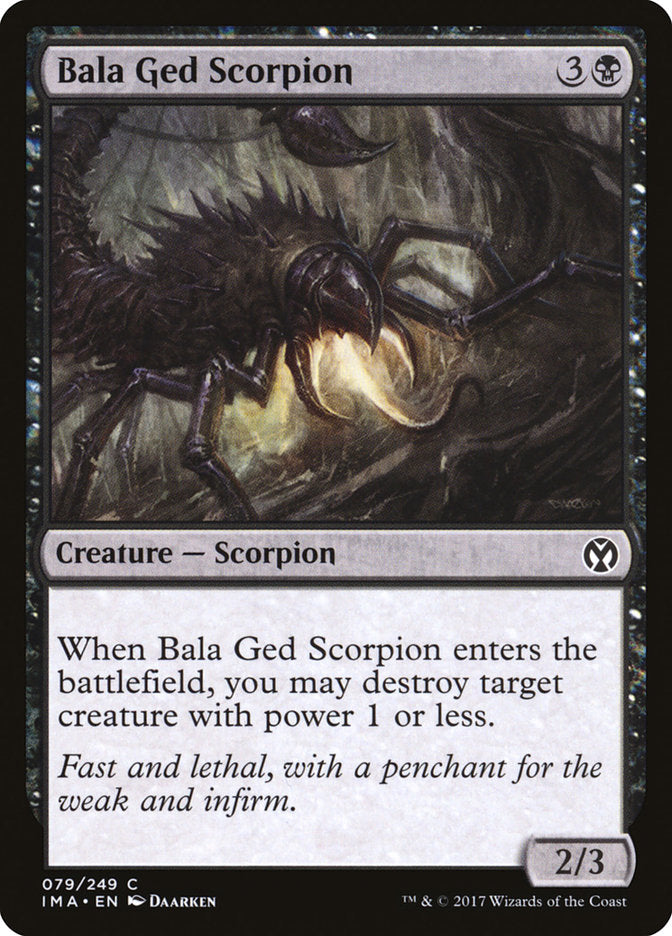 Bala Ged Scorpion [Iconic Masters] | North Valley Games