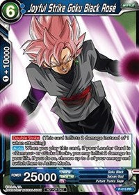 Joyful Strike Goku Black Rose (Non-Foil Version) (P-015) [Promotion Cards] | North Valley Games