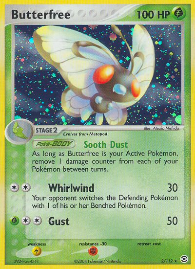 Butterfree (2/112) [EX: FireRed & LeafGreen] | North Valley Games