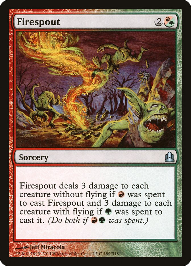 Firespout [Commander 2011] | North Valley Games