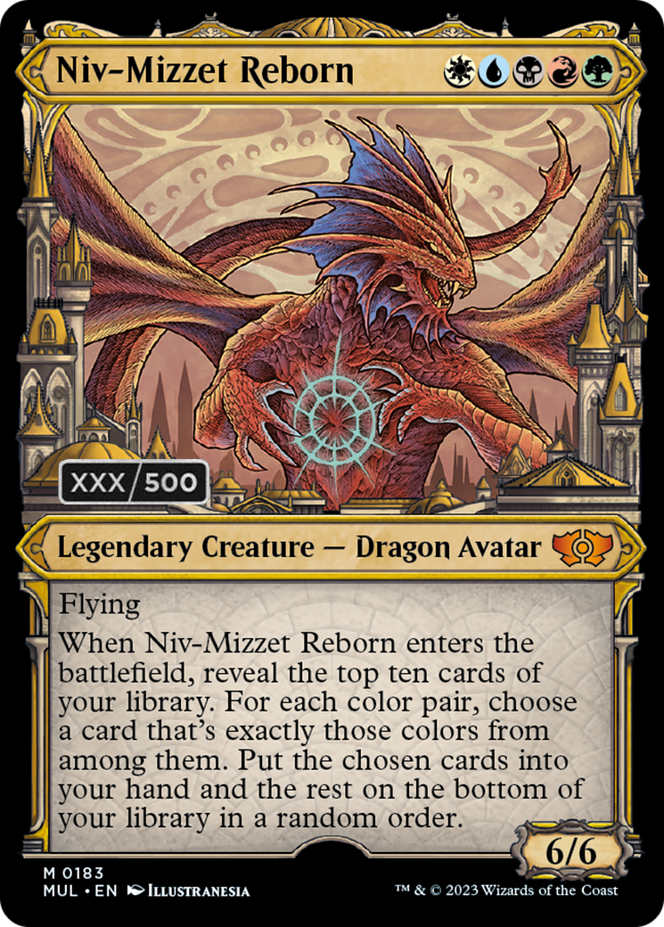 Niv-Mizzet Reborn (Serialized) [Multiverse Legends] | North Valley Games