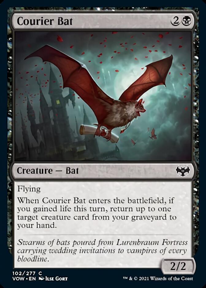 Courier Bat [Innistrad: Crimson Vow] | North Valley Games