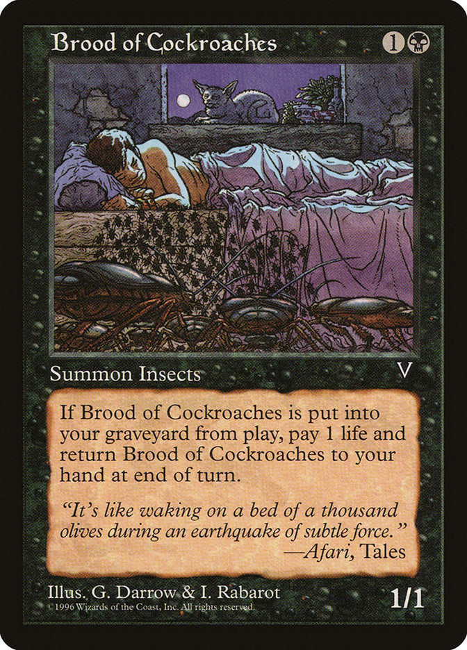 Brood of Cockroaches [Visions] | North Valley Games