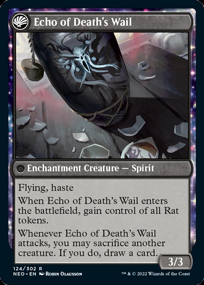 Tribute to Horobi // Echo of Death's Wail [Kamigawa: Neon Dynasty] | North Valley Games