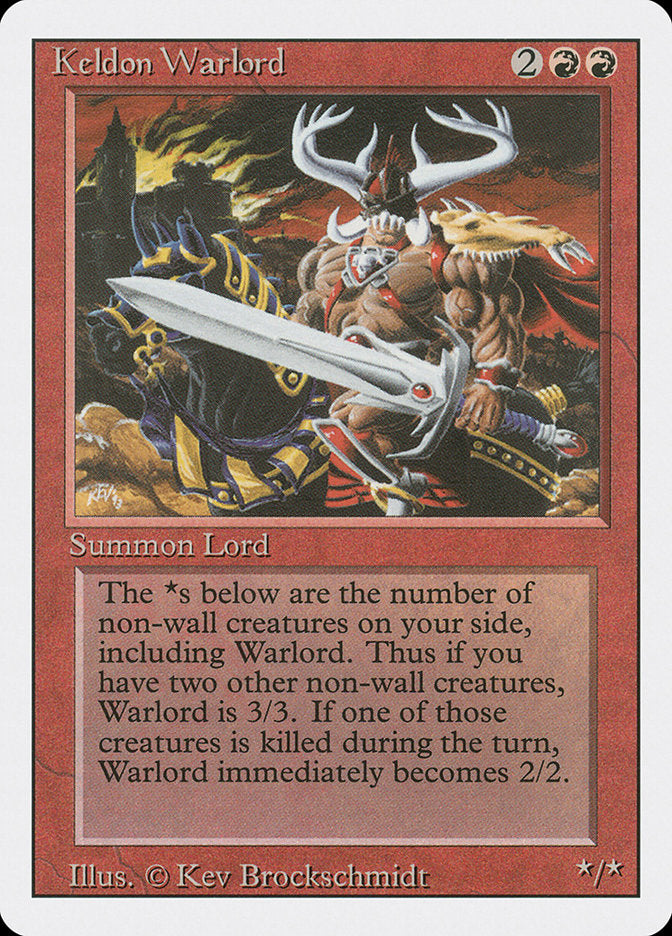 Keldon Warlord [Revised Edition] | North Valley Games