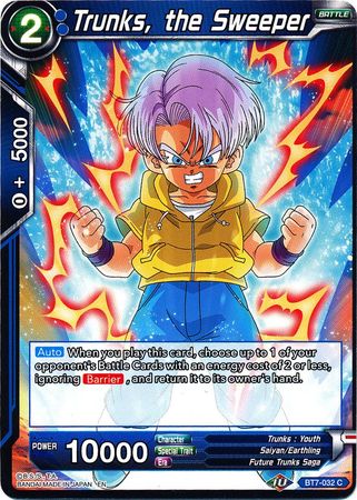 Trunks, the Sweeper (BT7-032) [Assault of the Saiyans] | North Valley Games