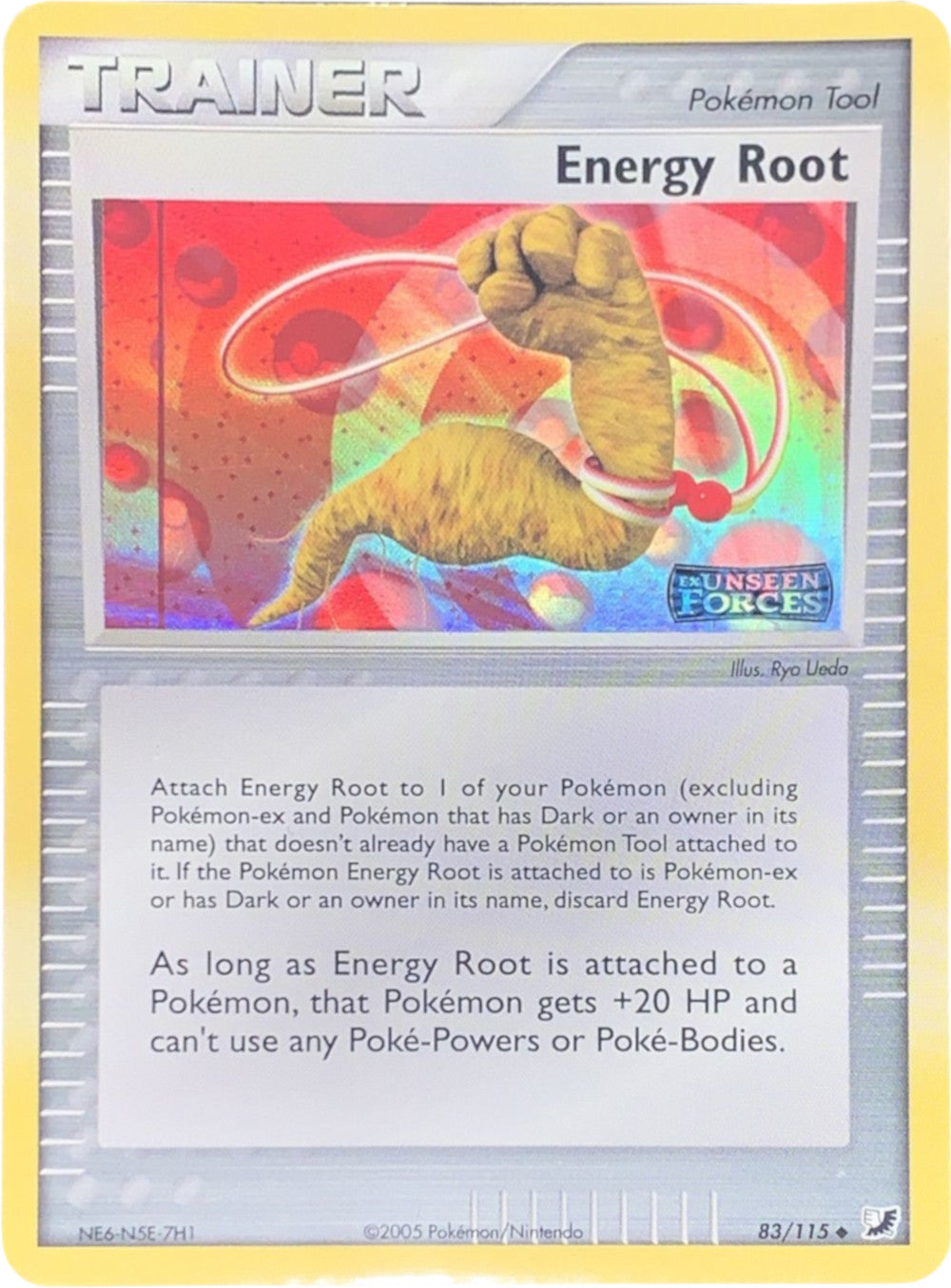 Energy Root (83/115) (Stamped) [EX: Unseen Forces] | North Valley Games