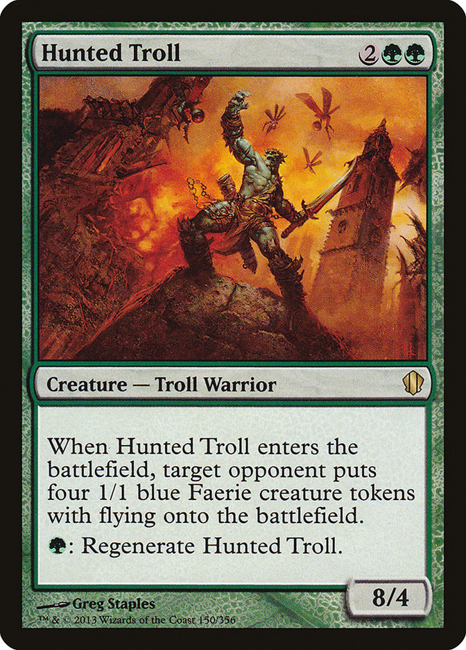 Hunted Troll [Commander 2013] | North Valley Games
