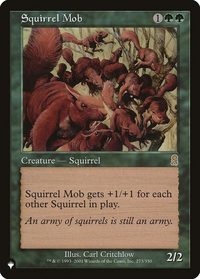Squirrel Mob [The List] | North Valley Games