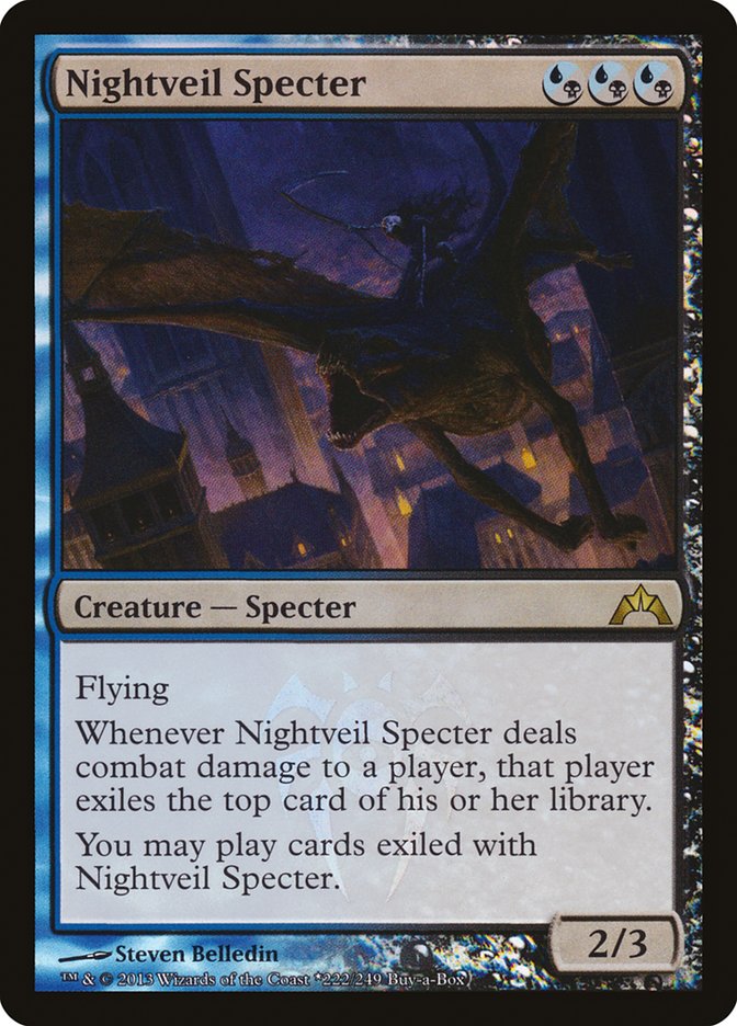 Nightveil Specter (Buy-A-Box) [Gatecrash Promos] | North Valley Games