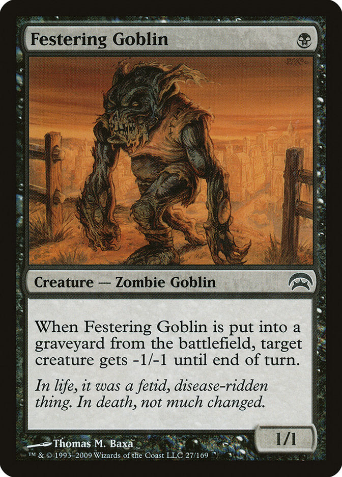 Festering Goblin [Planechase] | North Valley Games