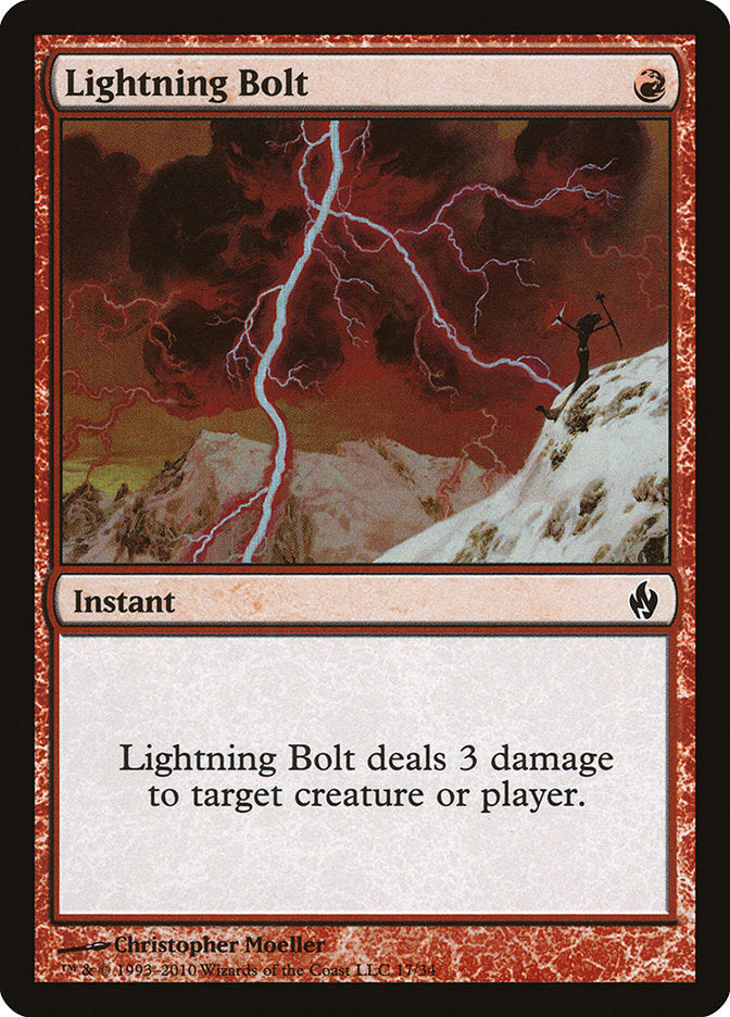 Lightning Bolt [Premium Deck Series: Fire and Lightning] | North Valley Games