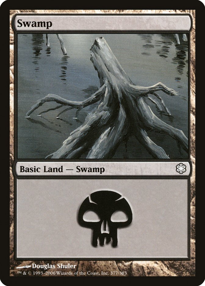 Swamp (377) [Coldsnap Theme Decks] | North Valley Games