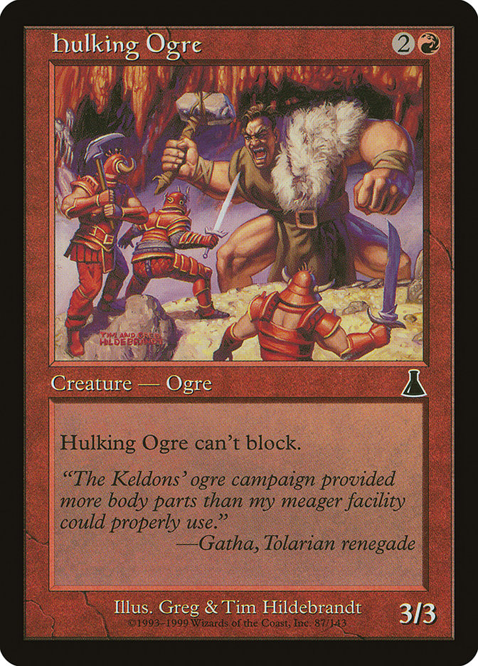 Hulking Ogre [Urza's Destiny] | North Valley Games