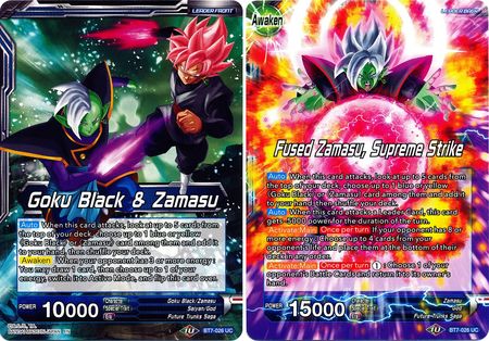 Goku Black & Zamasu // Fused Zamasu, Supreme Strike (BT7-026) [Assault of the Saiyans] | North Valley Games