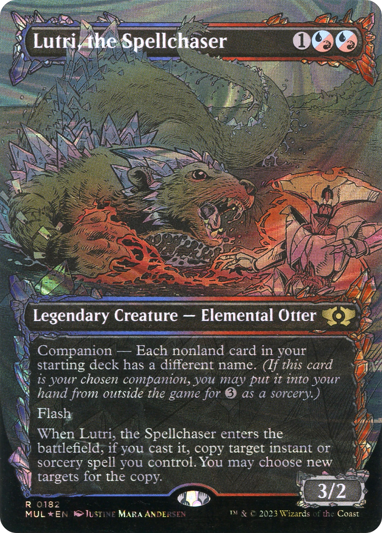 Lutri, the Spellchaser (Halo Foil) [Multiverse Legends] | North Valley Games