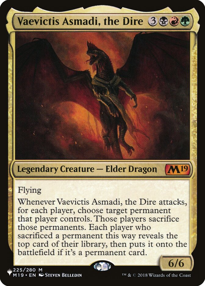 Vaevictis Asmadi, the Dire [The List] | North Valley Games